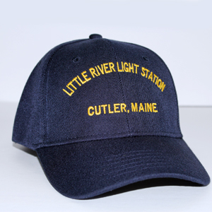 Little River Light Station Cap - detail